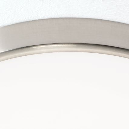 LED-kattovalaisin BULLY LED/28W/230V halkaisija 28 cm mattakromi