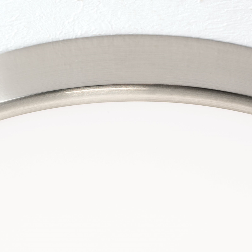 LED-kattovalaisin BULLY LED/28W/230V halkaisija 28 cm mattakromi