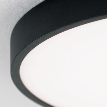 LED-kattovalaisin BULLY LED/28W/230V halkaisija 28 cm musta