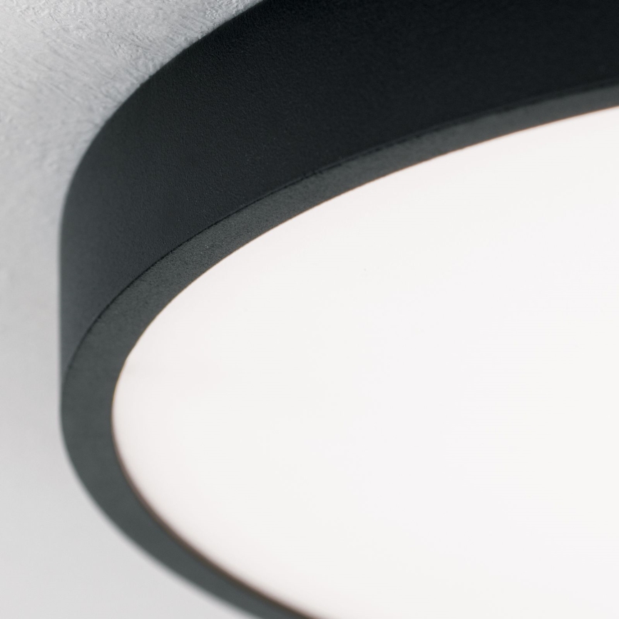 LED-kattovalaisin BULLY LED/28W/230V halkaisija 28 cm musta