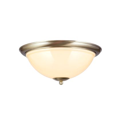 Kattovalo AUSTRIAN OLD LAMP 3xE27/60W/230V halkaisija 50 cm pronssi/beige