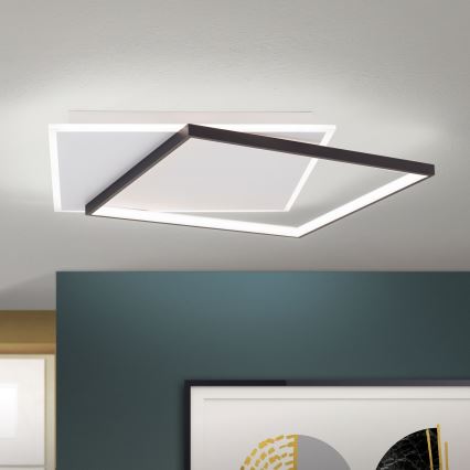 Himmennettävä LED-kattovalaisin EMANUEL LED/50W/230V valkoinen/musta