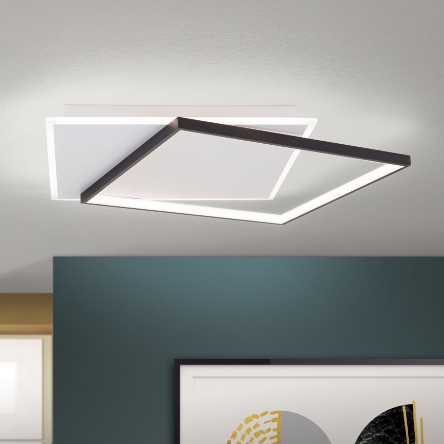 Himmennettävä LED-kattovalaisin EMANUEL LED/50W/230V valkoinen/musta