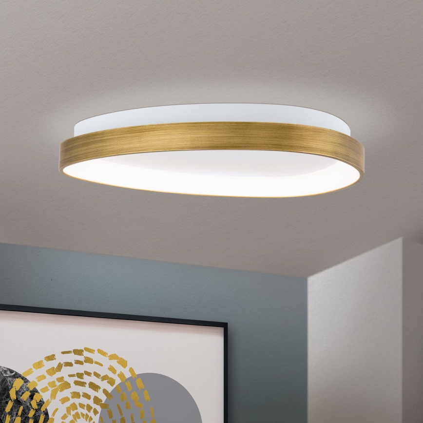 LED-kattovalaisin CHARLIE LED/35W/230V halkaisija 45 cm kulta