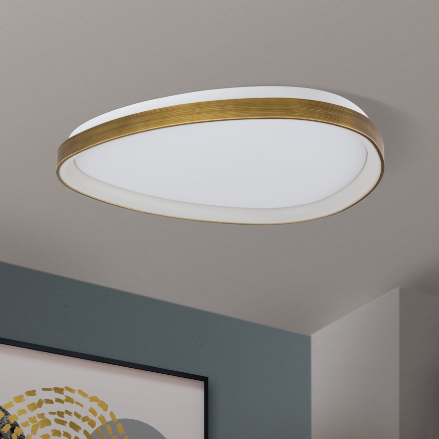 LED-kattovalaisin CHARLIE LED/48W/230V halkaisija 65 cm kulta