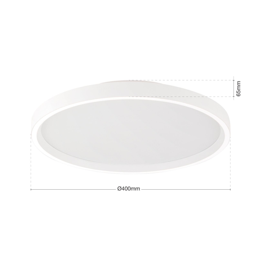 Himmennettävä LED-kattovalaisin MASCA LED/36W/230V 2700/3350/4000K halkaisija 40 cm valkoinen