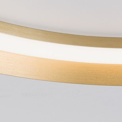 Himmennettävä LED-kattovalaisin MANTA LED/38W/230V 2700/3000/4000K halkaisija 45 cm kulta
