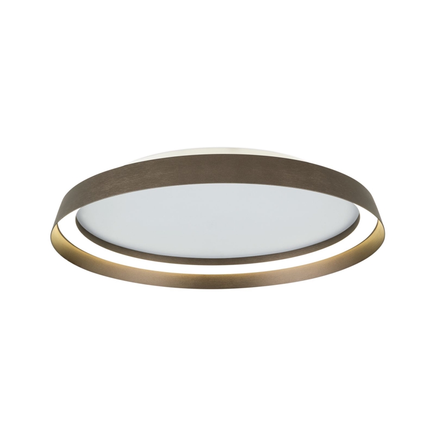 Himmennettävä LED-kattovalaisin MANTA LED/38W/230V 2700/3000/4000K halkaisija 45 cm ruskea