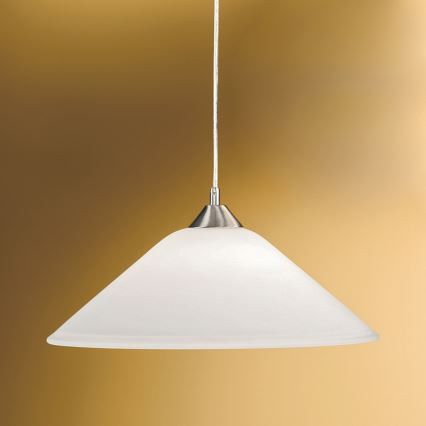 Kattokruunu johdossa GRADO 1xE27/60W/230V halkaisija 40 cm mattakromi