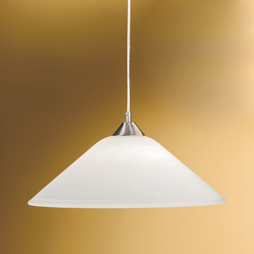 Kattokruunu johdossa GRADO 1xE27/60W/230V halkaisija 40 cm mattakromi