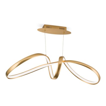 Himmennettävä LED-kattokruunu johdossa CIRCUS LED/36W/230V kulta