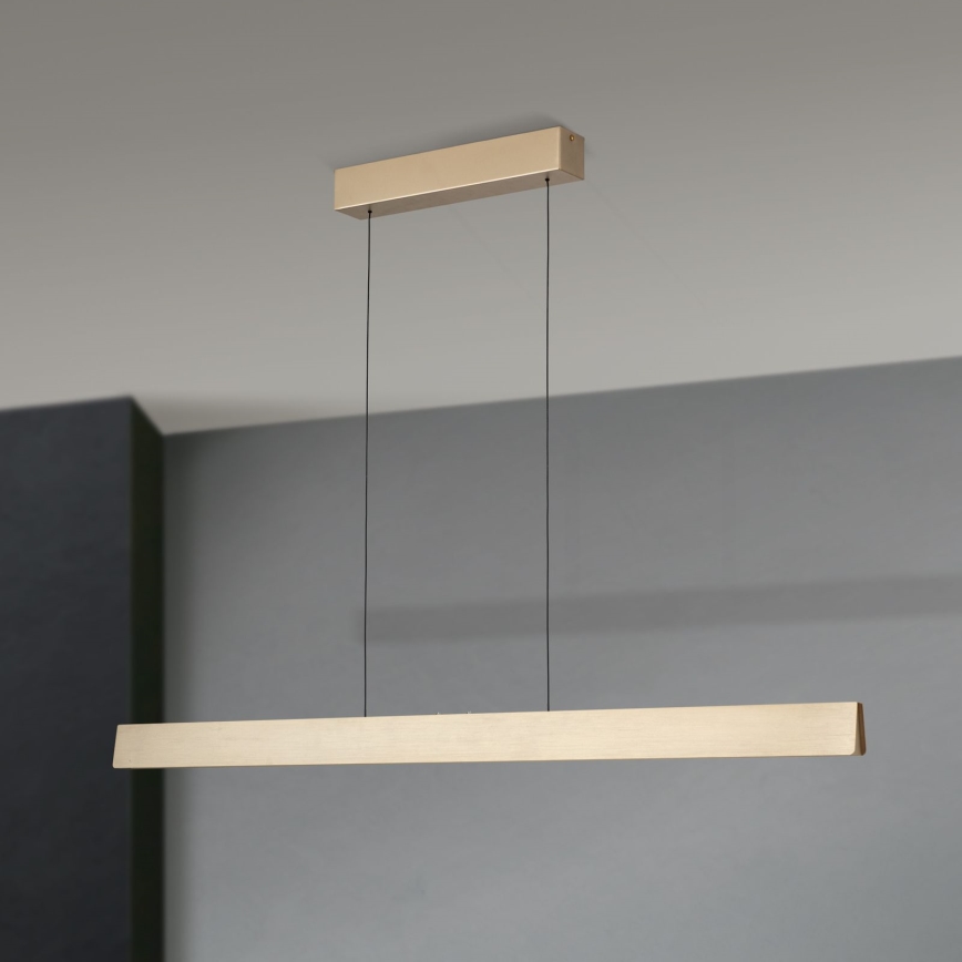 Himmennettävä LED-kattokruunu johdossa TARA LED/44W/230V 2700/3800/4500/5700K kulta