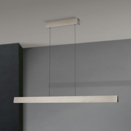 Himmennettävä LED-kattokruunu johdossa TARA LED/44W/230V 2700/3800/4500/5700K mattakromi