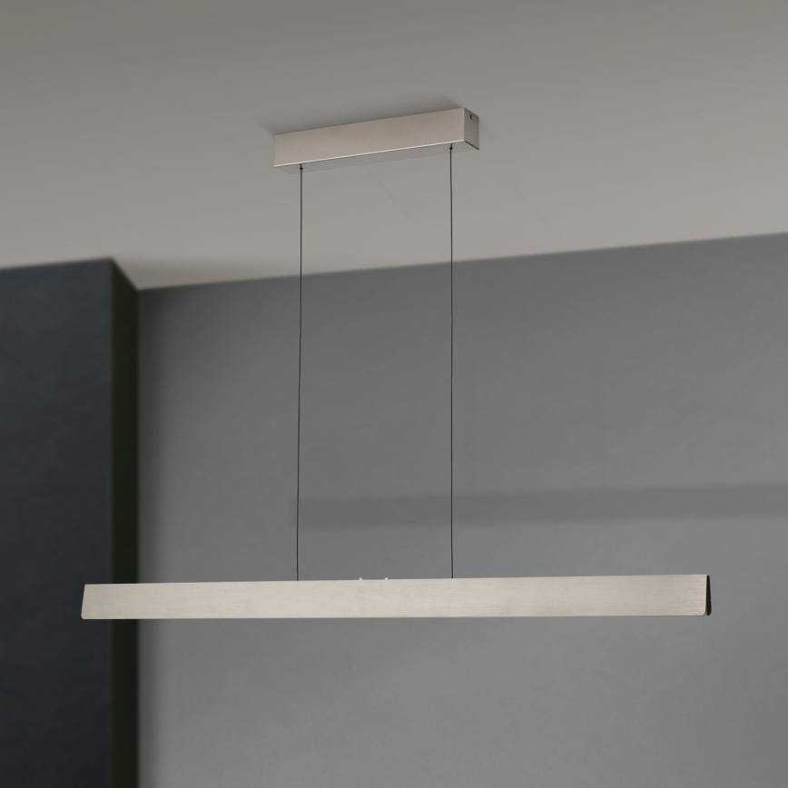 Himmennettävä LED-kattokruunu johdossa TARA LED/44W/230V 2700/3800/4500/5700K mattakromi