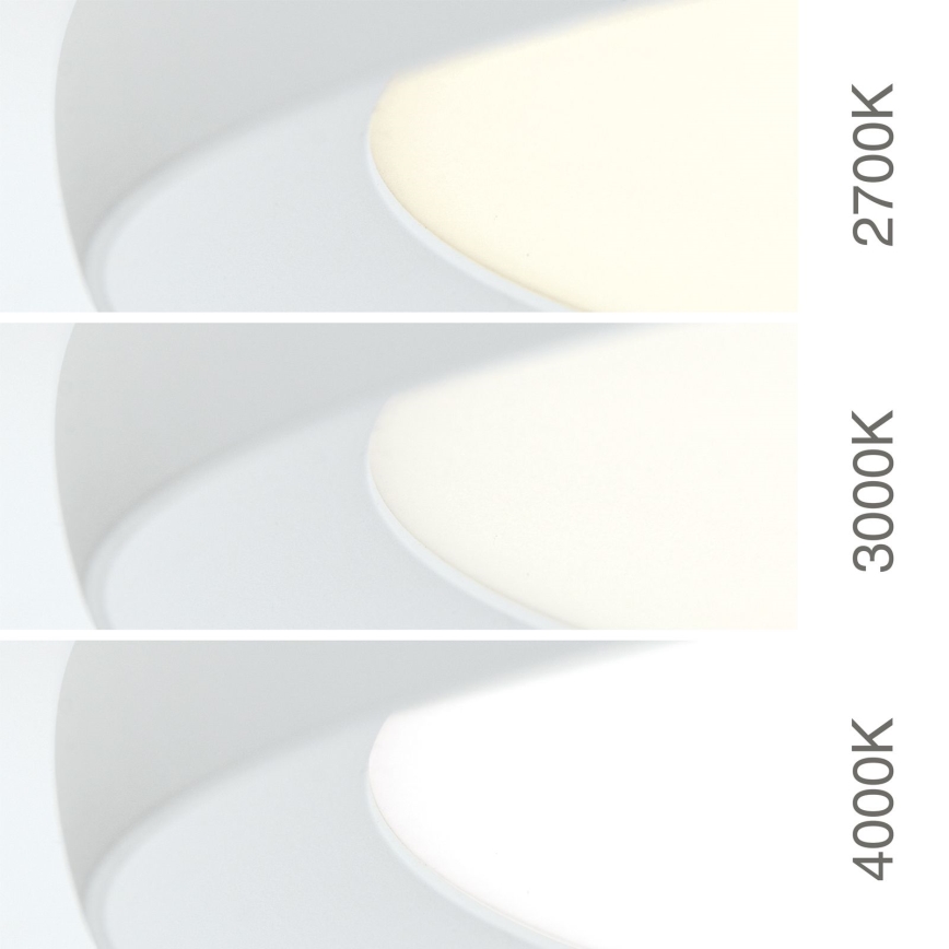 LED-kattovalaisin KANT LED/50W/230V 2700/3200/4000K Ø 60 cm valkoinen