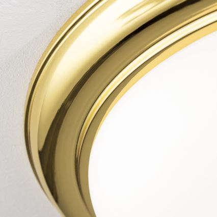 Kattovalaisin EMPIRA 3xE27/40W/230V halkaisija 48 cm kullanvärinen