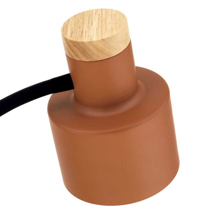 Lattiavalaisin GILI 1xE27/40W/230V tiilenpunainen