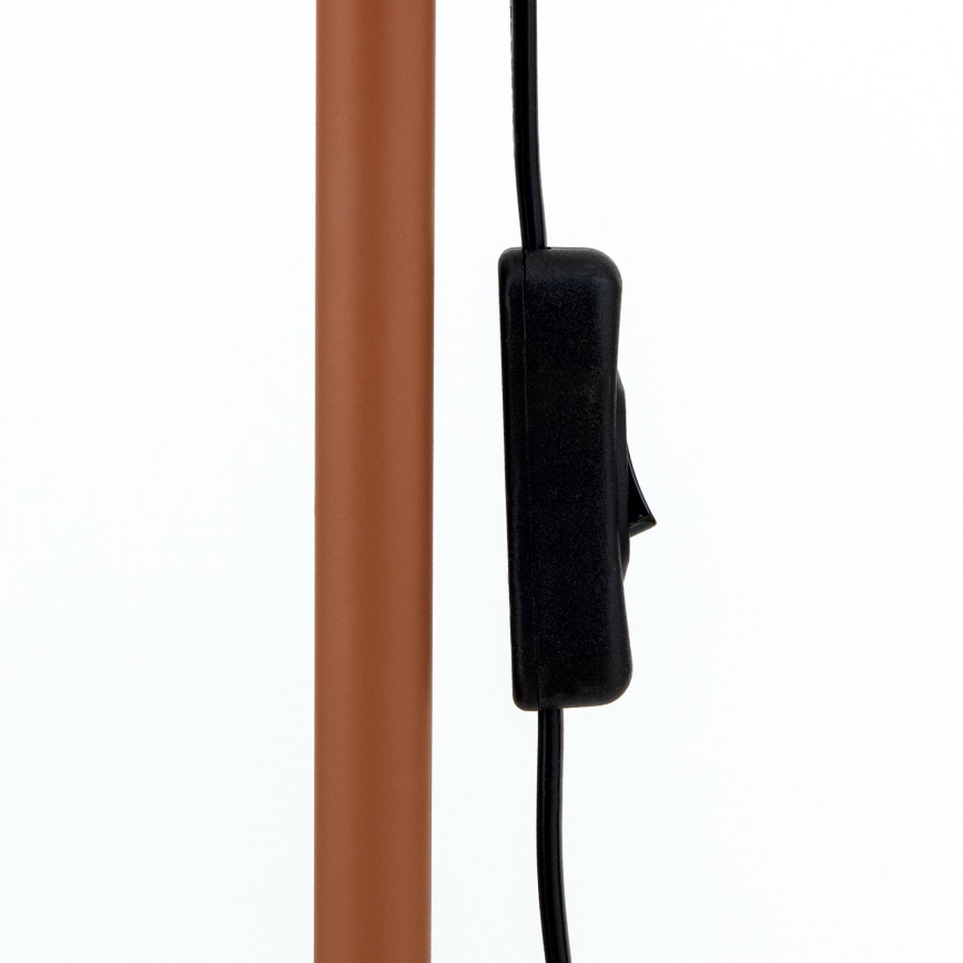 Lattiavalaisin GILI 1xE27/40W/230V tiilenpunainen