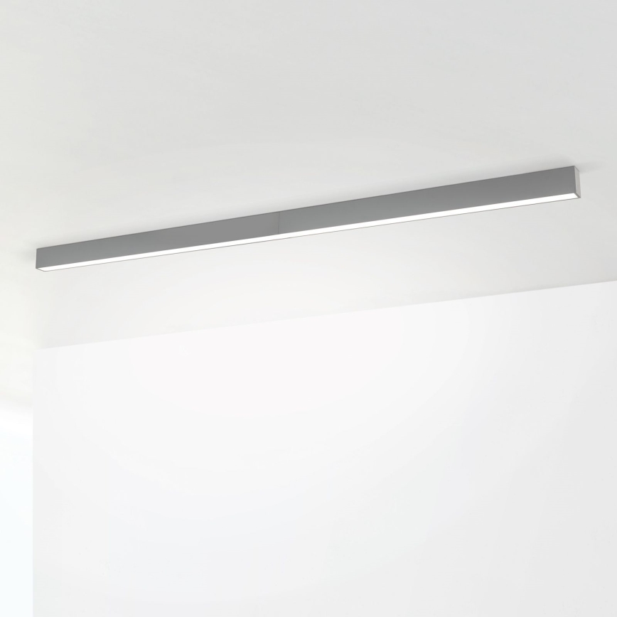 LED-katto-/riippuvalaisin 2-in-1 PALKKI LED/38W/230V 3000/4000/5000K harmaa