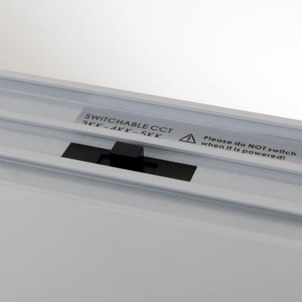 LED-katto-/riippuvalaisin 2-in-1 PALKKI LED/38W/230V 3000/4000/5000K harmaa