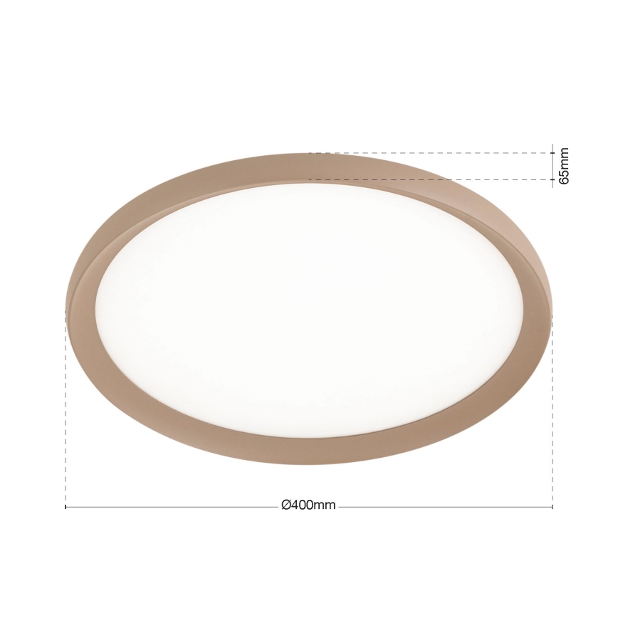 LED-kattovalaisin KANT LED/30W/230V 2700/3200/4000K halkaisija 40 cm beige