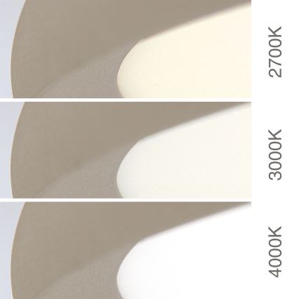 LED-kattovalaisin KANT LED/50W/230V 2700/3200/4000K Ø 60 cm beige