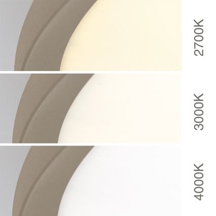 LED-kattovalaisin KANT LED/66W/230V 2700/3200/4000K halkaisija 80 cm beige