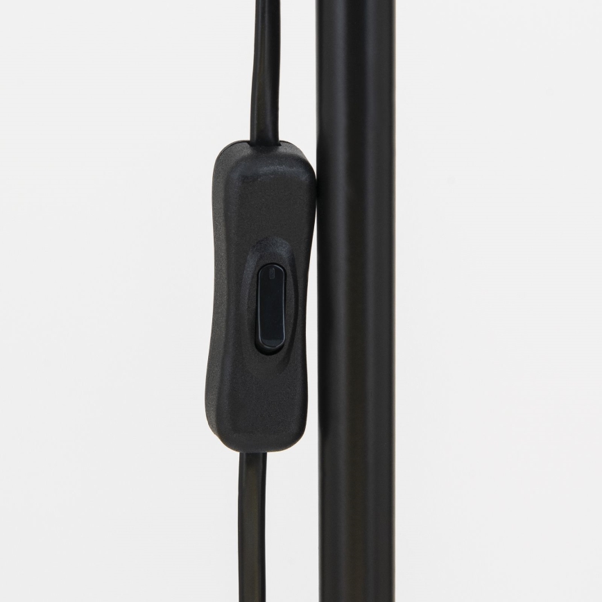 Säädettävä lattiavalaisin DOTTY 1xGU10/10W/230V musta/messinki