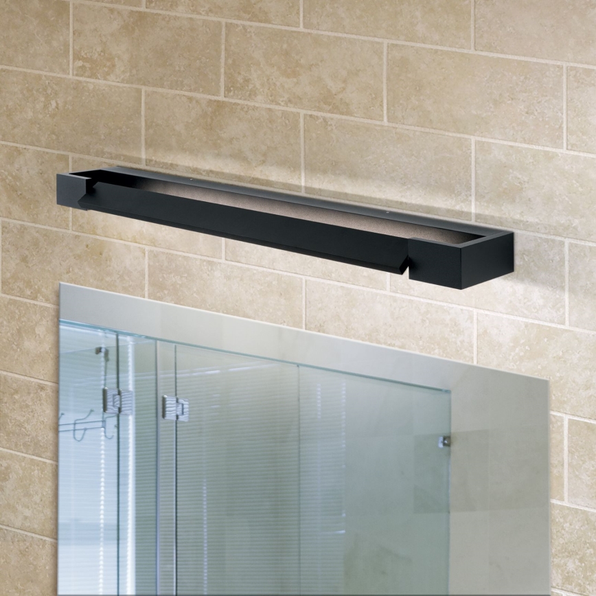 Kylpyhuoneen LED-peilivalo MARILYN LED/18W/230V 60 cm IP44 musta