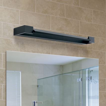 Kylpyhuoneen LED-peilivalo MARILYN LED/18W/230V 60 cm IP44 musta