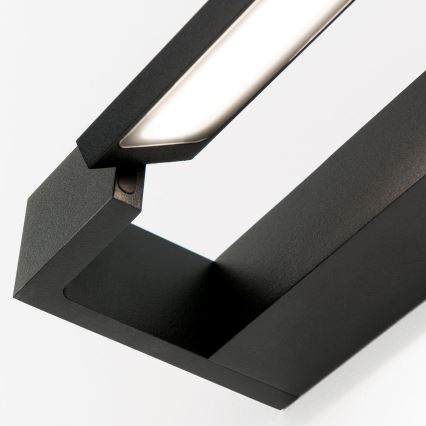 Kylpyhuoneen LED-peilivalo MARILYN LED/18W/230V 60 cm IP44 musta