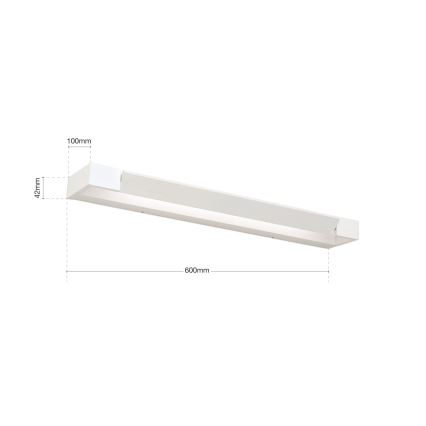 Kylpyhuoneen LED-peilivalo MARILYN LED/18W/230V 60 cm IP44 valkoinen