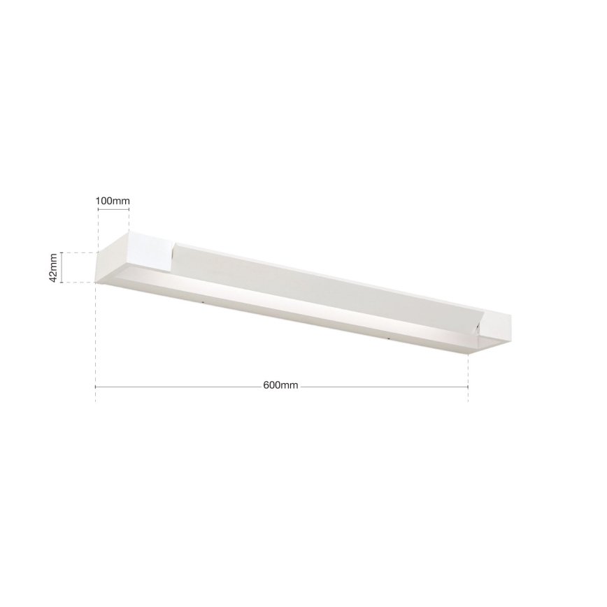 Kylpyhuoneen LED-peilivalo MARILYN LED/18W/230V 60 cm IP44 valkoinen