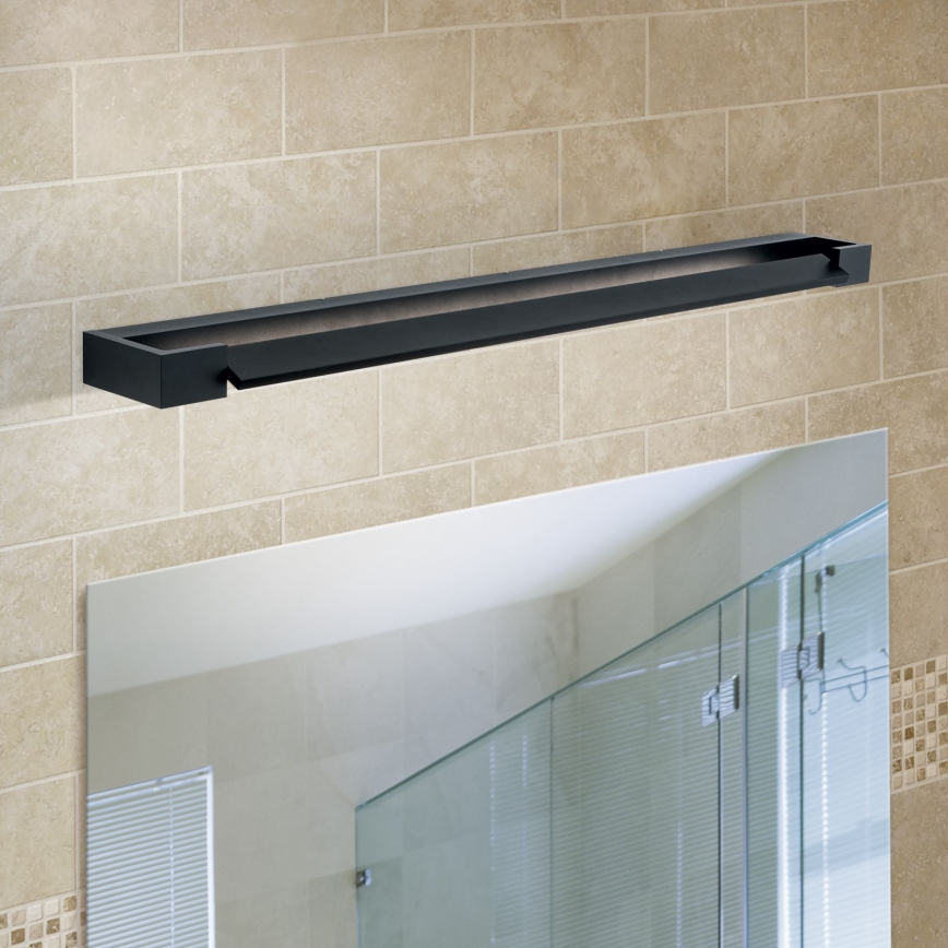Kylpyhuoneen LED-peilivalo MARILYN LED/24W/230V 90 cm IP44 musta