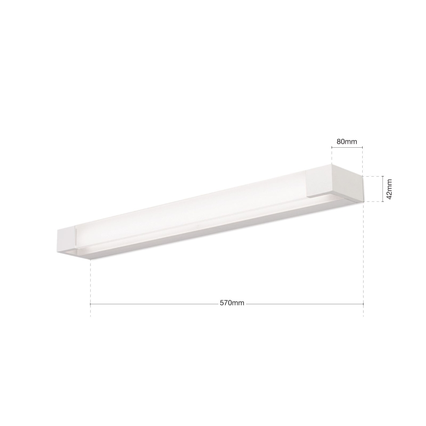 Kylpyhuoneen LED-peilivalo MARILYN LED/21W/230V 57 cm IP44 valkoinen