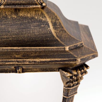 Ulkoriippuvalaisin AIKO 1xE27/60W/230V IP23 pronssi/patina