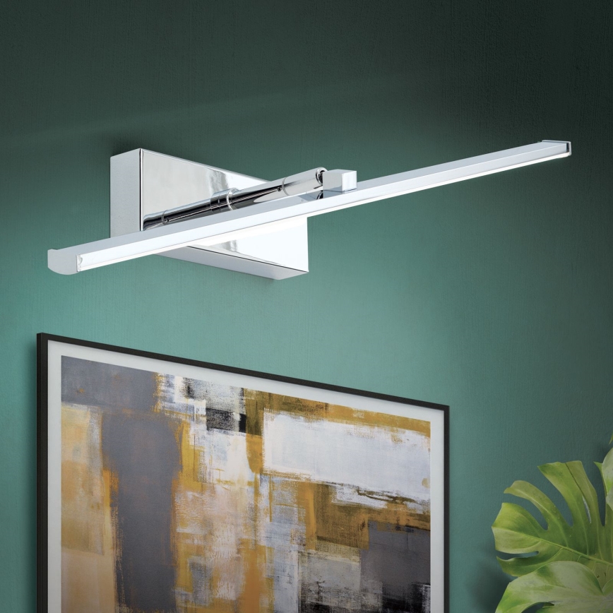 LED-kuvavalo PUBLIO LED/10W/230V 50 cm kiiltävä kromi