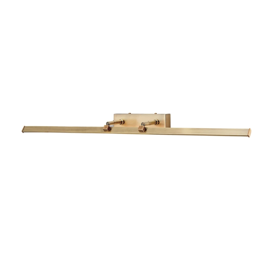 LED-kuvavalo PUBLIO LED/15W/230V 75 cm kulta/patina