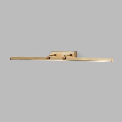 LED-kuvavalo PUBLIO LED/15W/230V 75 cm kulta/patina