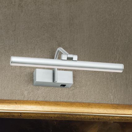 LED-kuvavalo PORTRAIT LED/6W/230V 30 cm mattakromi
