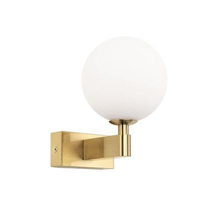 Kylpyhuoneen seinävalaisin MARA 1xG9/20W/230V IP44 kulta