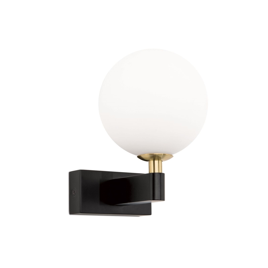 Kylpyhuoneen seinävalaisin MARA 1xG9/20W/230V IP44 musta