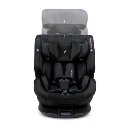 OSANN - ONE 360 Klimax i-Size turvaistuin 40-150 cm All Black