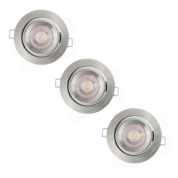 Osram - 3 kpl himmennettäviä upotettavia LED-alasvaloja, 4,9 W, 230 V