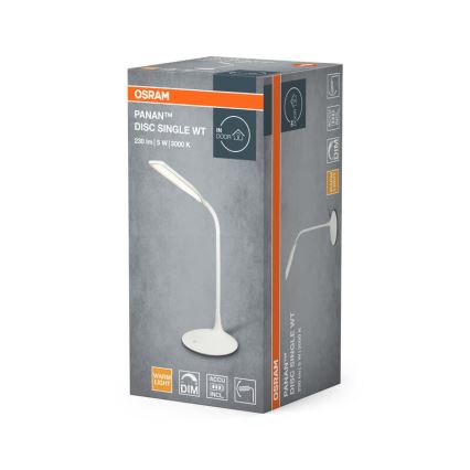 Osram - himmennettävä LED-pöytälamppu PANAN LED/5W/5V