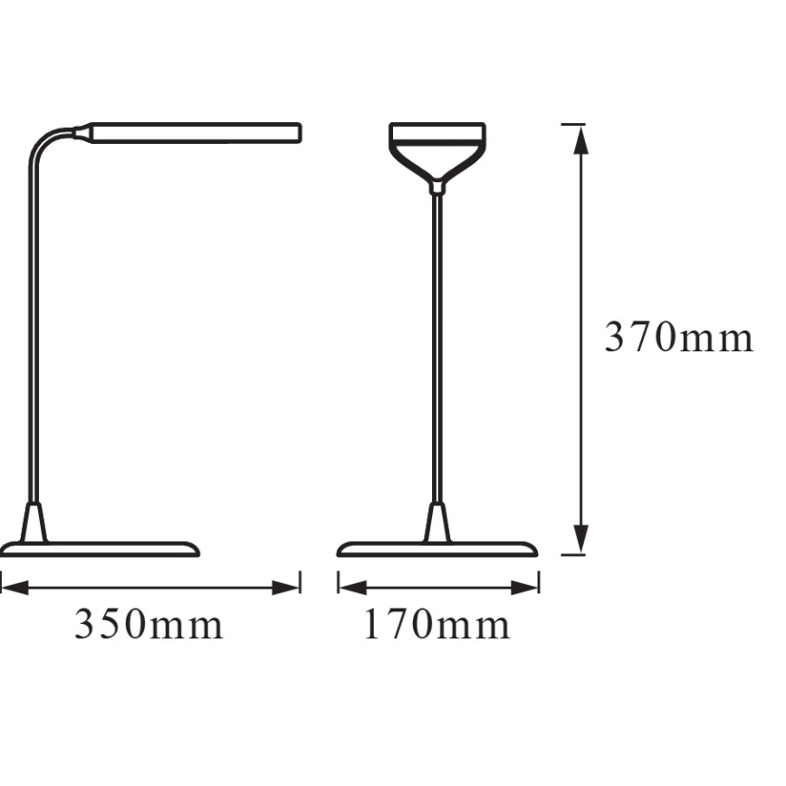 Osram - himmennettävä LED-pöytälamppu PANAN LED/5W/5V