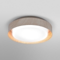 Osram - Kattovalaisin ORBIS MADRID 2xE27/10W/230V halkaisija 29 cm, puukuosi