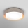 Osram - Kattovalaisin ORBIS MADRID 2xE27/10W/230V halkaisija 29 cm, puukuosi