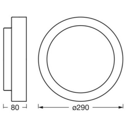 Osram - Kattovalaisin ORBIS MADRID 2xE27/10W/230V halkaisija 29 cm, puukuosi