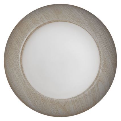 Osram - Kattovalaisin ORBIS MILAN 2xE27/10W/230V Ø 30,5 cm, puukuosi